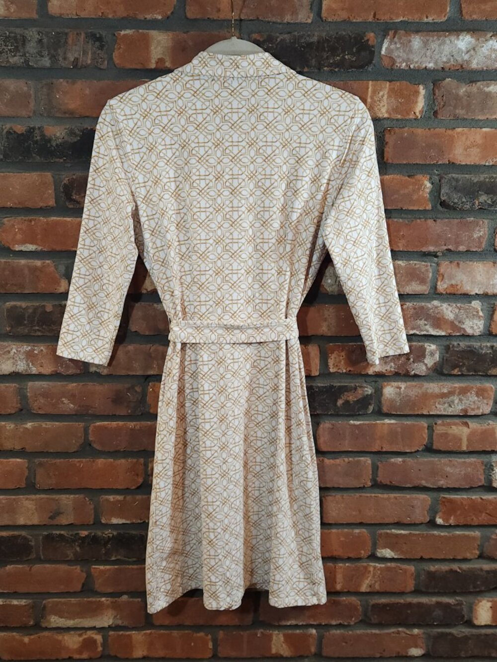 J. McLaughlin Printed Catalina Cloth Shirtdress Quiet Luxury Career Women's XS - Picture 5 of 7